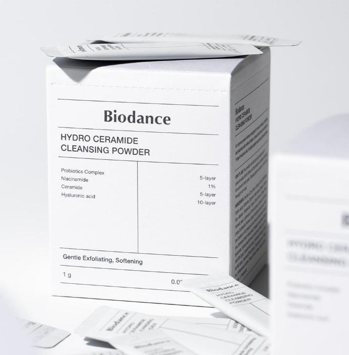 Biodance Гидро Керамидный Очищающий Порошок 30 шт. – Мягкое Очищающее Средство Порошок-в-Пену