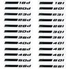 3D Xdrive 20d 30d 35d 40d 50d 20i 25i 30i Car Fender Emblem Trunk Badge Sticker for BMW X1 X3 X4 X5