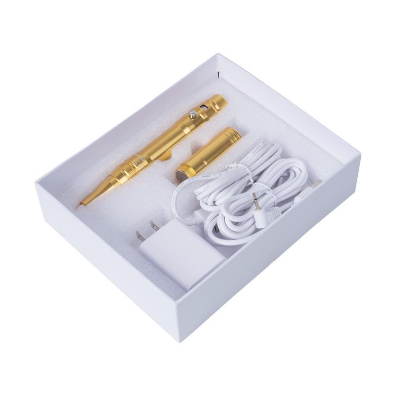 Многофункциональная перезаряжаемая машинка для ПМ для бровей, губ, подводки для глаз: Микроблейдинг и растушевка с питанием от аккумулятора