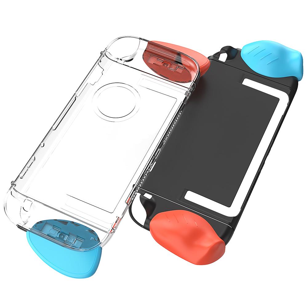 Для Switch 2 Аксессуары Кристальный Защитный Жесткий Чехол Накладка Защита от Царапин ПК Жесткий Чехол Съемный Чехол для Игровой Консоли с Ручками