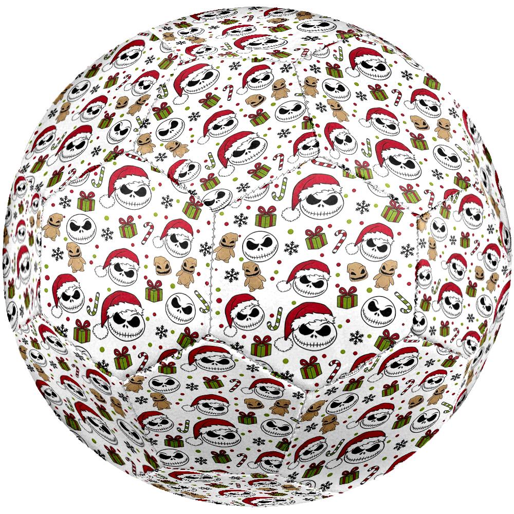 The Nightmare Before Christmas Theme Size 5 Soccer Ball, Suitable for Both Indoor and Outdoor Matches, a Gift Suitable for Everyone.