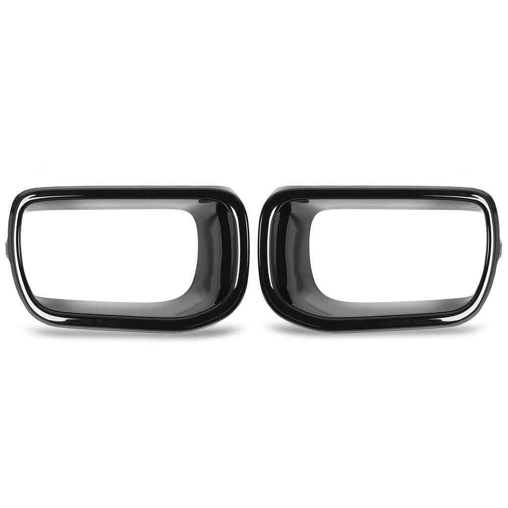 2pcs Gloss Black Front Bumper Air Duct Brake Vent Cover Trim Replacement for S F55 F56 F57 2014 2021