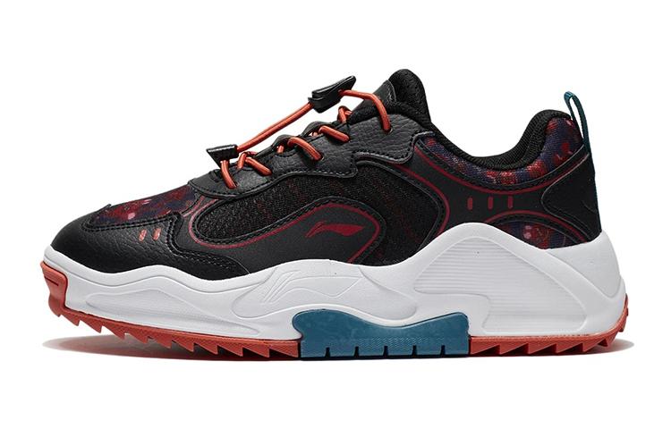 Li Ning YOUNG Нескользящие Амортизирующие Износостойкие Низкие Повседневные Обувь для Детей Подростков YKCS024-7