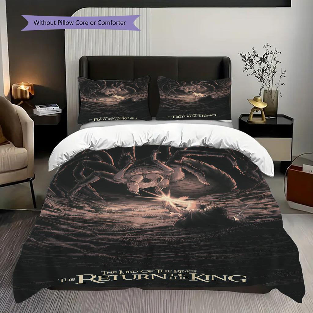 Hobbit Journey Comforter Set Threepiece Set 1 Duvet Cover 2 Pillowcase Without Core Christmas Birthday Gift Bedding Set Soft And Comfortable
