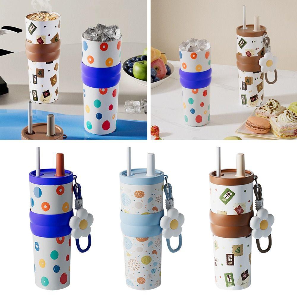 710ML Vacuum Cup Insulation Or Cooling High-Capacity 316 Stainless Steel Cup With Lifting Rope Insulated Cup