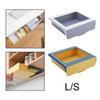 Kitchen Under Cabinet Counter Drawer Slide Out Desk Storage Box Organization