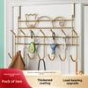 Punch-Free Detachable Door Hook: Bedroom Coat, Bag & Clothes Rack