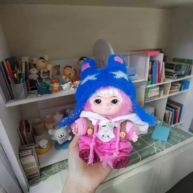 Одежда для куклы 20 см в стиле рок, креативный дизайн, модная и забавная, милая одежда Wakuku для вечеринки, игрушки для кукол, виниловая одежда для кукол