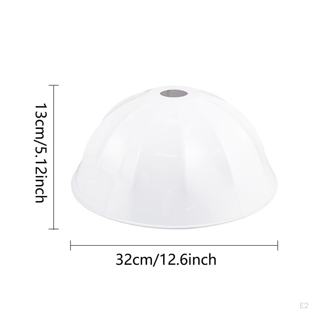 Acrylic Lamp Shade Chandelier Cover Light Accessories Floor Half Round