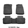 Экологичные 3D коврики TPE с высоким бортиком для Bestune B70 2024 - Противоскользящие аксессуары для салона