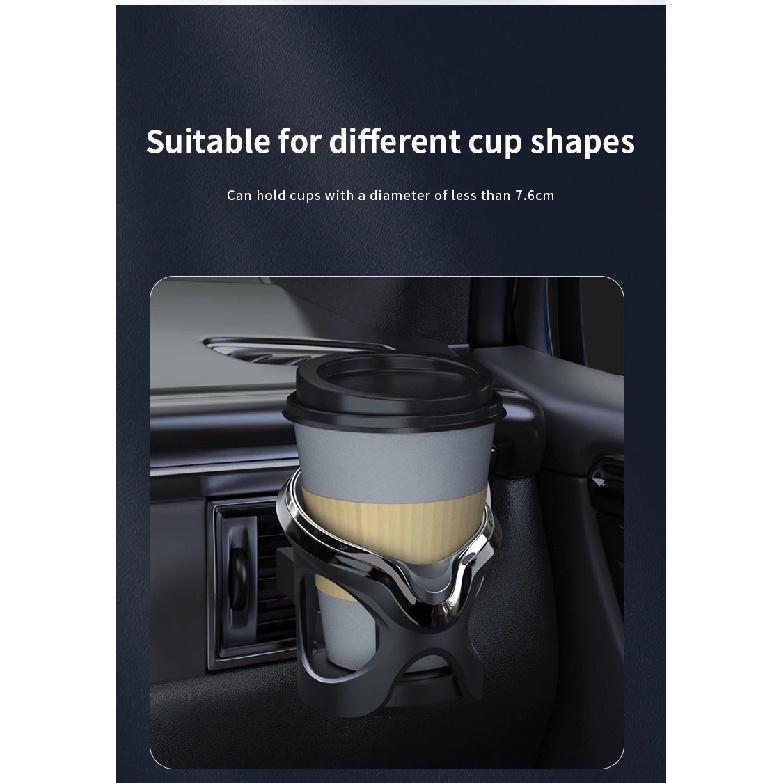 For BMW 5 Series car fixed water cup holder, air outlet cup holder, 3 Series 7 Series x1/x5x3 beverage holder