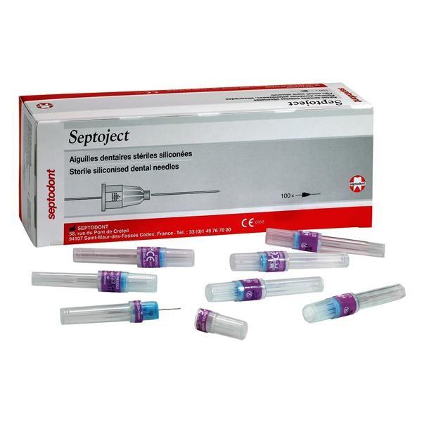 Septodont Иглы Septoject для стоматологических картриджей, 30 г/25 мм | ЭКСПРЕСС ДЕКАБРЬ 2025 ГОДА