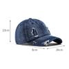 Hole Denim Cap Men's Spring Autumn Sunscreen Hat Women's Baseball Cap