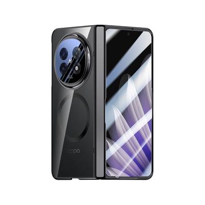 Подходит для чехла телефона Oppo Find N5, с магнитным прозрачным N5 объективом и всесторонним дизайном, который прост и элегантен.
