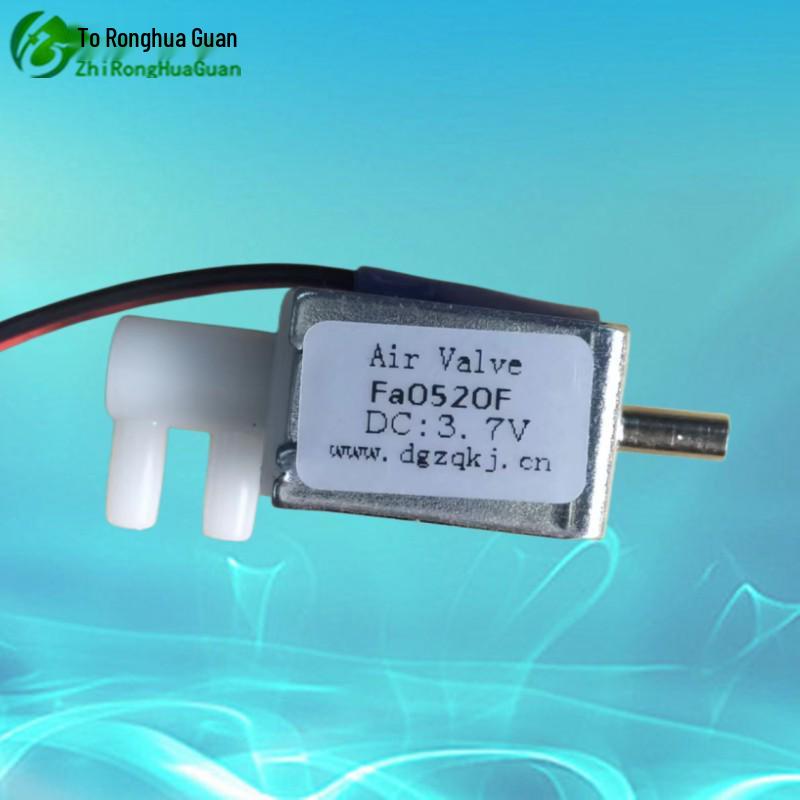 Miniature Solenoid Valve: 4.5V, 6V, 12V, 24V Two-Position Three-Way Air Valve