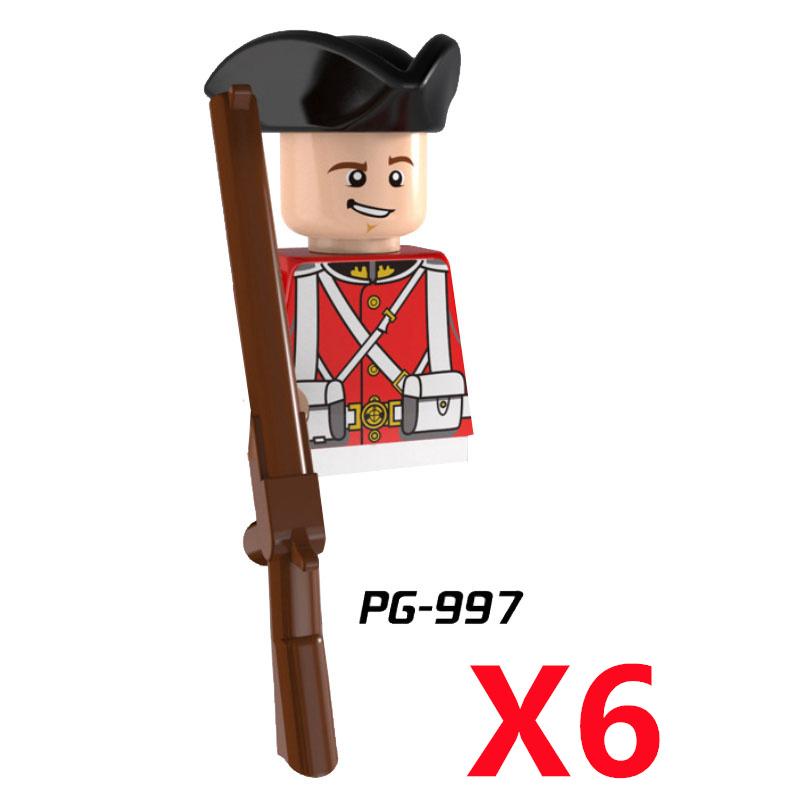 Средневековый Солдат Рыцарь Фигурка MOC Строительный Блок Зеленый Дракон Замок Пехота Орки Пират Римская Кавалерия Оружие Игрушки Подарки D122