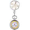 Lancardo Nurse Watch Силиконовые часы Милые цветочные растягивающиеся карманные часы с зажимом для медсестры Женские аналоговые часы Карманные часы Идеальный подарок на День кормления грудью