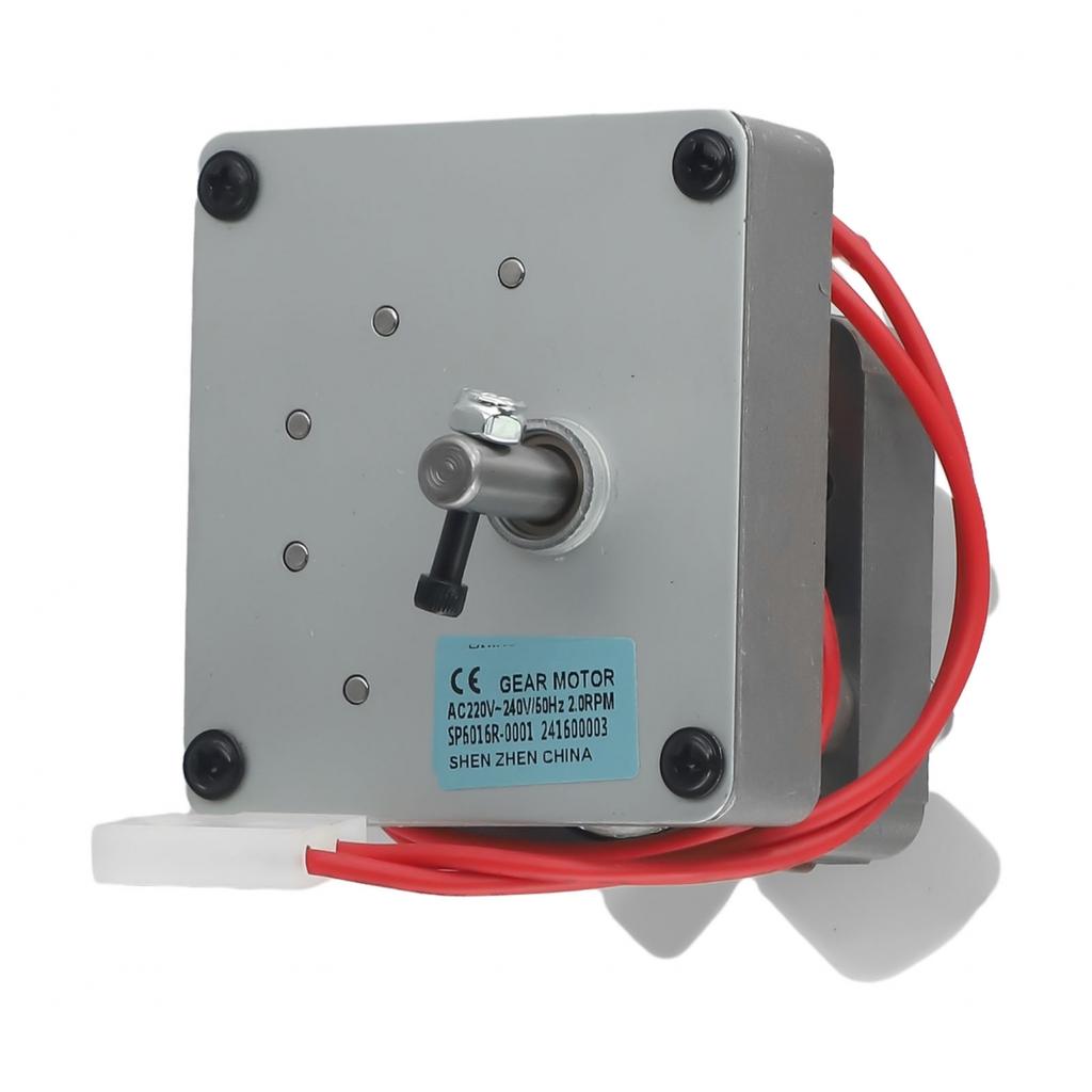 High Torque Auger Motor Compatible With Pellet Grills 220V 50z Steel Material