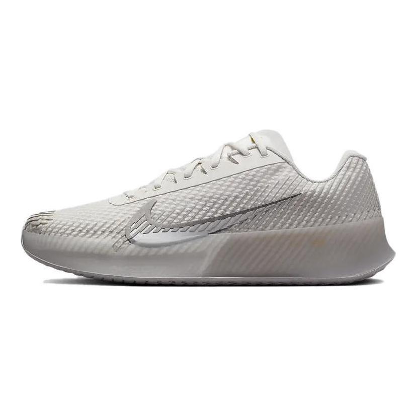 Nike Кроссовки Court Vapor 11 Hc Premium Phantom College Grey Metallic Gold Metallic Silver FZ1245-001