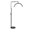 Beauty Salon Floor Light Half Moon LED Eyelash Lamp 3 Color Temperature 10 Levels Brightness