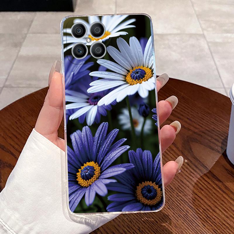 Чехол для Honor X8 4G TFY-LX2 Задняя крышка Honor X8 5G VNE-N41 Чехол Роскошный Дракон Милый Крутой Для Мальчиков Девочек Мягкий силикон Чехол для Телефона