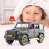 1/24 Benz G63 AMG Model Car, Zinc Alloy Pull Back Toy Car with Sound and Light for Kids Boy Girl Gift
