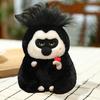 Creative Monkey Plushie Realistic Gibbon Plush Toy Simulation Animal Stuffed Doll Toy Kids Birthday Gift