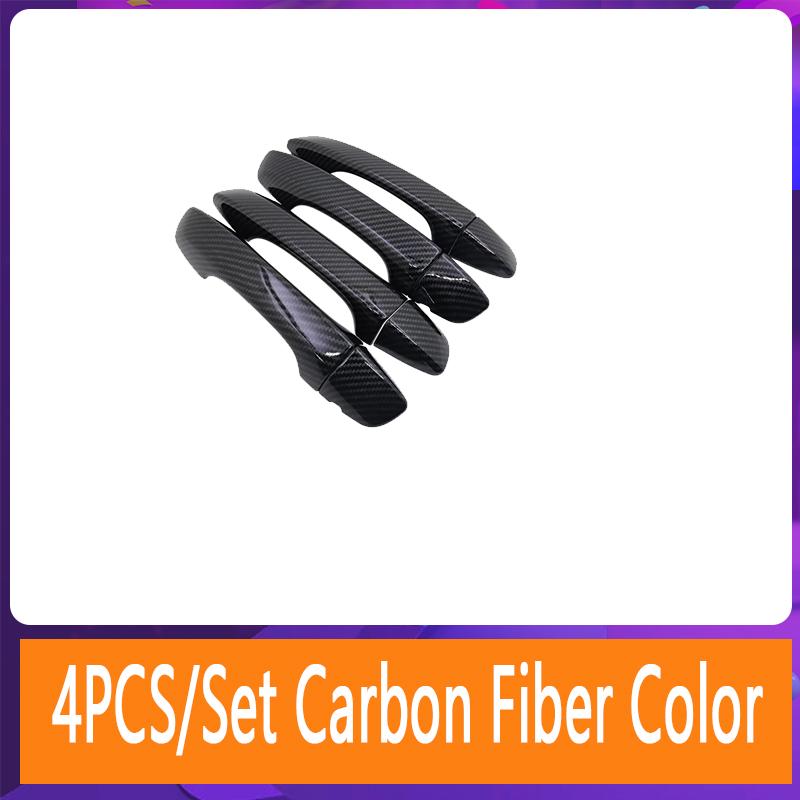 Car Door Handle Cover Trim For VW Volkswagen Tiguan AD BW 2016~2023 Scratch Proof Chromium Styling Car Exterior Part