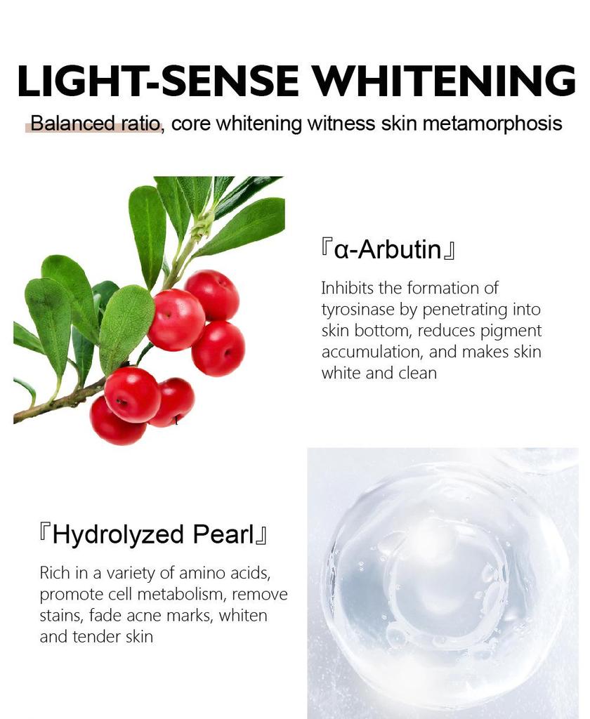 Яркий Гламур Осветляющая Эссенция с Арбутином: Осветляет темную, неровную кожу