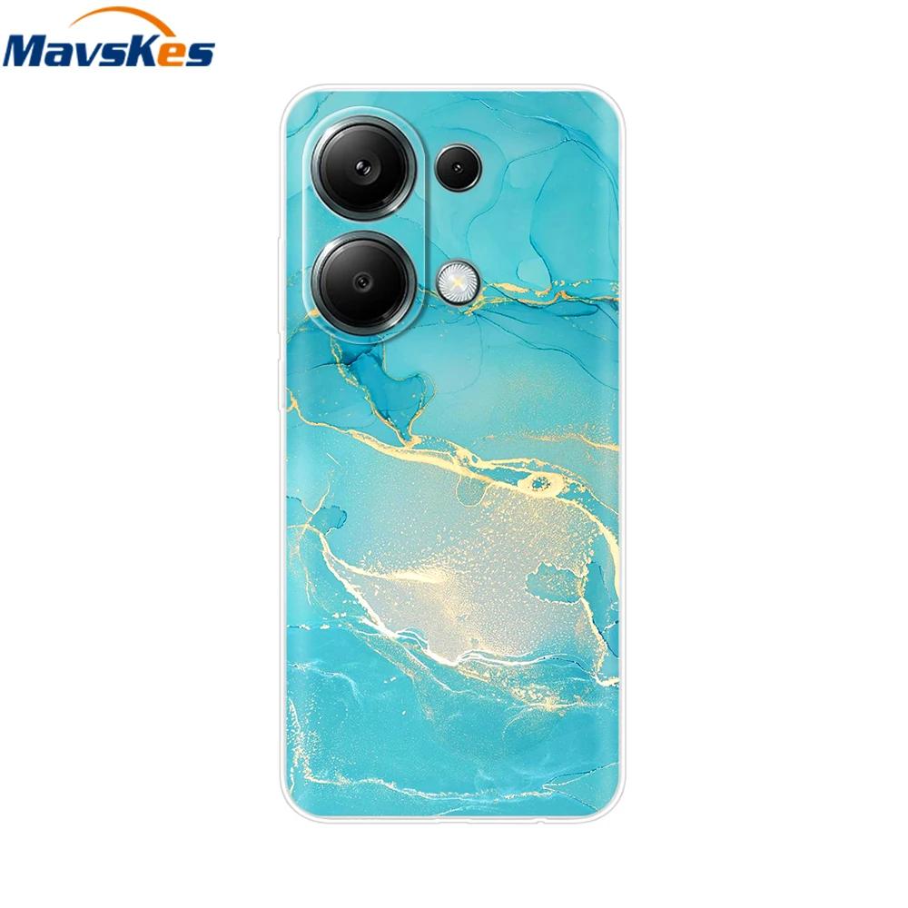 Soft Clear TPU Case For Xiaomi Redmi Note 13 4G Case Silicone Bumper Back Cover Fundas For Redmi Note 13 Pro 4G Phone Cases Etui