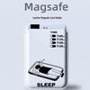 EMO Иконка Магнитный держатель для карт из кожи MagSafe для чехла телефона Apple
