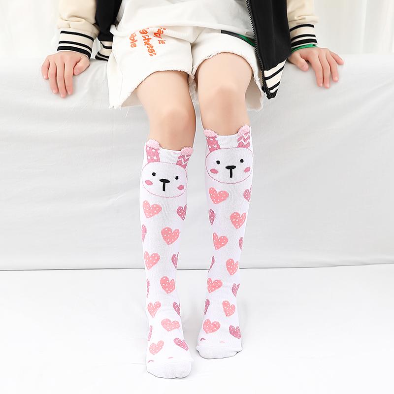 Infant Girls Warmer Ankle Lovely Cartoon Over Knee Socks for Baby Girls Unicorn Knee Long High Toddler Child Colorful Socks