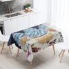 Скатерть для гурманов Petit Cake, водонепроницаемая прямоугольная скатерть для свадебной вечеринки, ресторанный стол, кухонный домашний декор