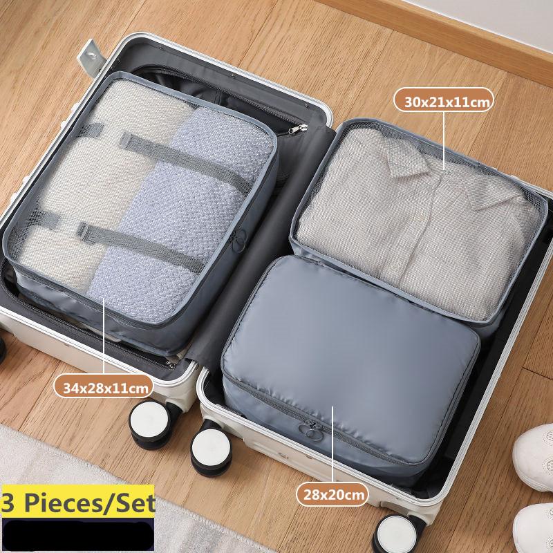 Portable Travel Storage Bag Home Clothing Underwear Shoe Packing Finishing Bag High-capacity Oxford Cloth Waterproof Storage Bag