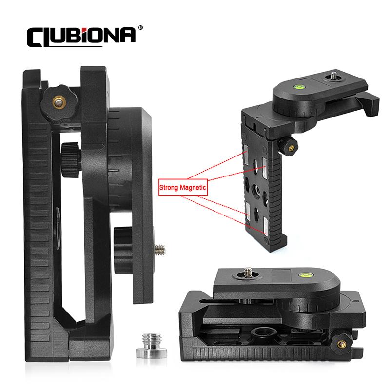 Прочный,магнитный кронштейн для лазерного уровня и штатива 1/4 и 5/8-дюймовый