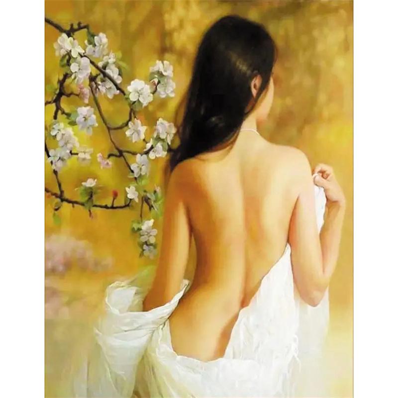 DIY алмазная живопись специальный женский набор для вышивки крестиком мозаика искусство алмазная живопись полный круг/квадратный алмаз украшение дома