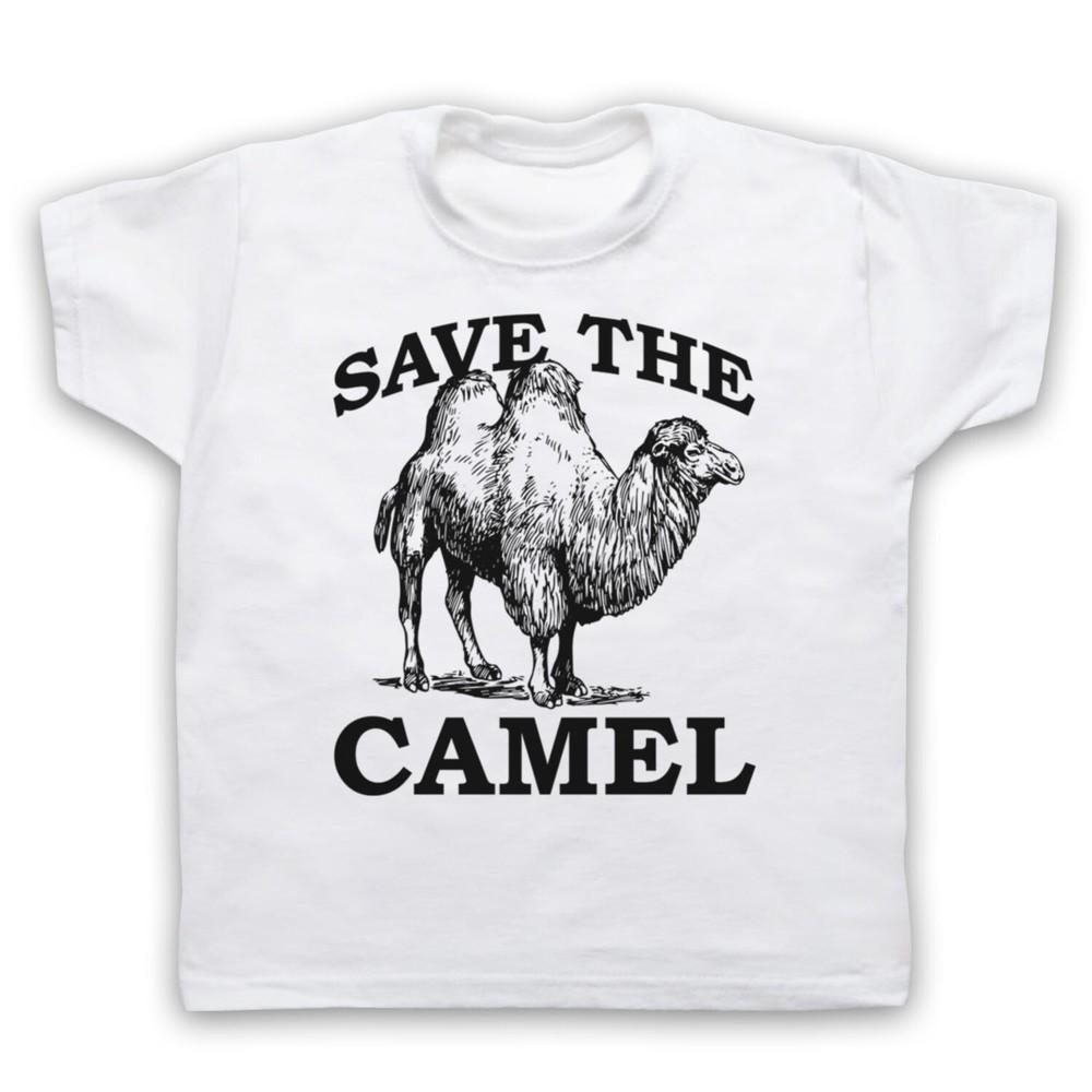Save The Camel Animal Rights Protest Slogan Funny Kids Childs T-Shirt