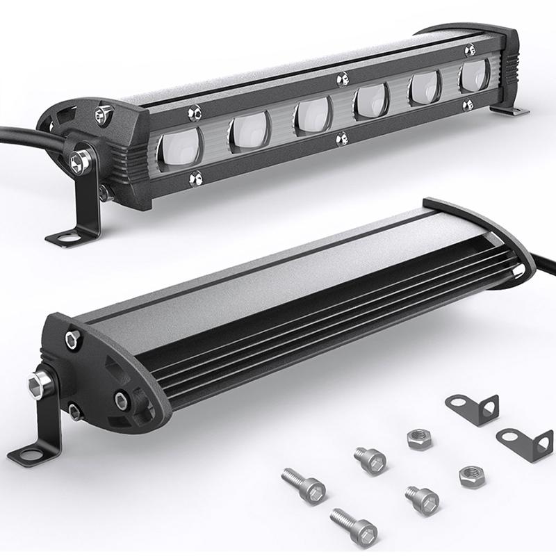 8-дюймовый точечный рабочий свет, комбинированный светодиодный светильник, внедорожные фары, противотуманные фары, светодиодный рабочий свет для пикапов