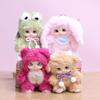 Rubberized Orchard Baby Doll Keychain Cute Plush Toy Figurine Cartoon Bag Accessory Keychain Doll