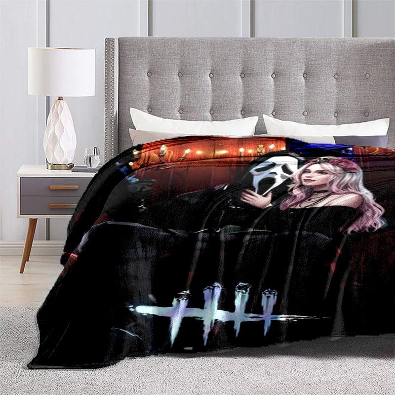 Dark Fantasy Magic Shower Curtain Blanket Suitable For All Seasons Home Decor Digital Printing Machine Washable Outdoor Plush Blanket