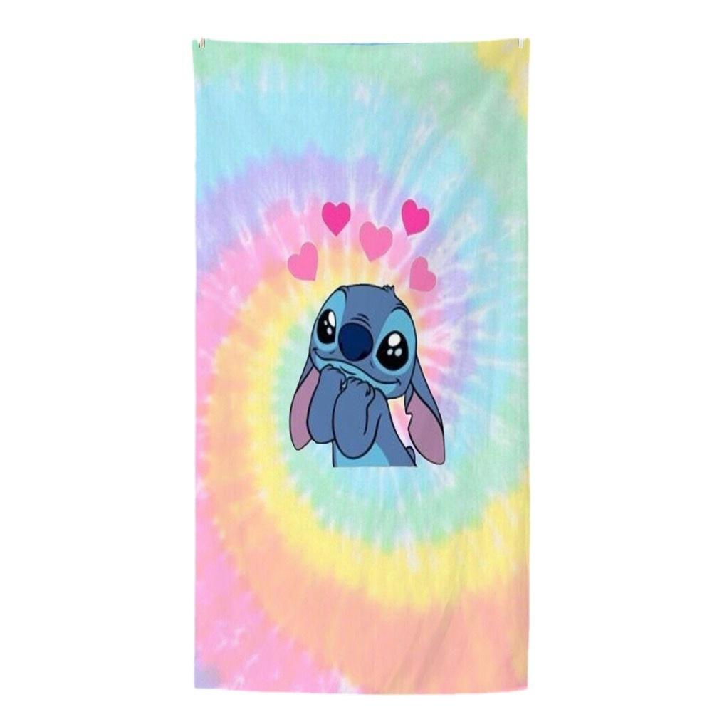 Western Anime Pattern Soft Thick Microfiber Large Towel For Children Beach Swimming
