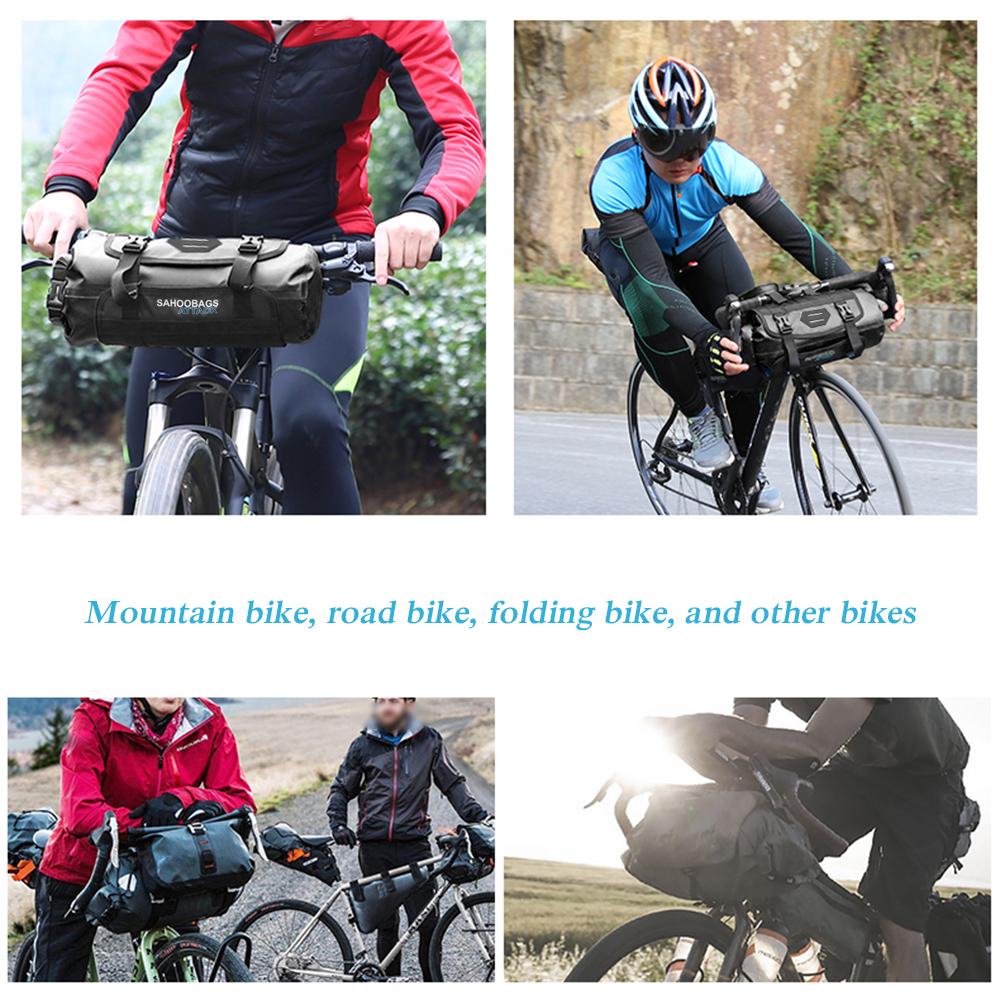Bicycle Bag Waterproof Cycling Mountain Road MTB Bike Front Frame Handlebar Pannier Dry Bag with