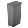 EKO Push-Button Morandi Touch Bin, Gray, 30L, with Lid, No Inner Box, EK6187P-30L-GR