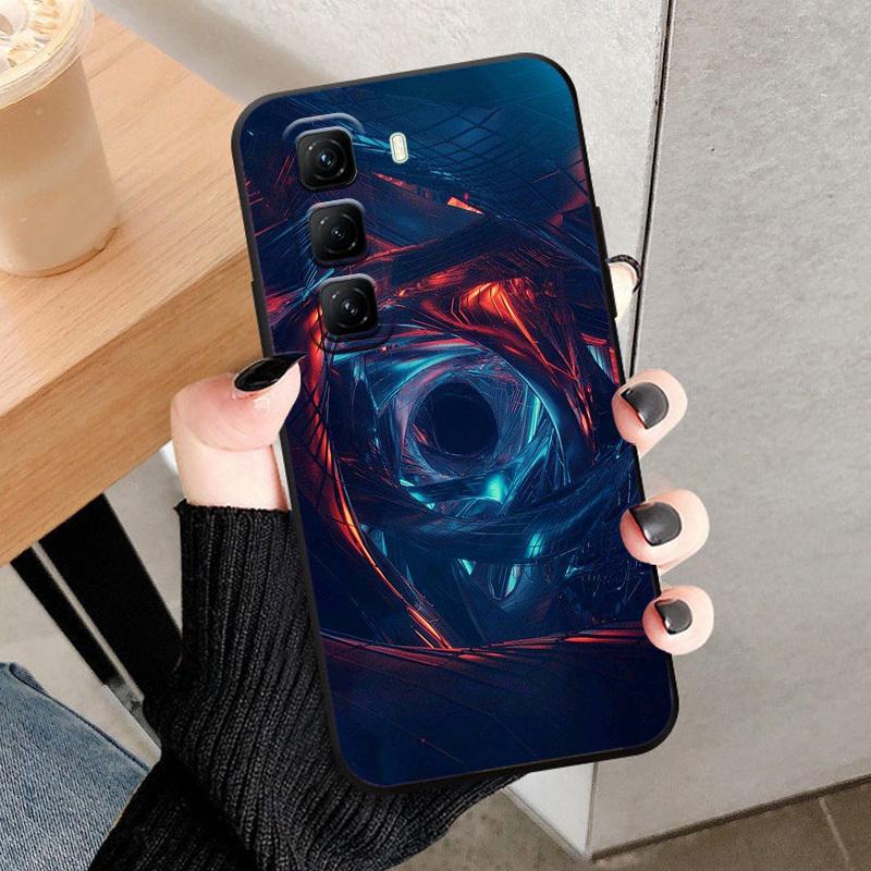 Чехол для Infinix Hot 50 5G Модный с принтом Мягкий силикон ТПУ Задняя защитная крышка Для Infinix Hot 50 50Pro 50Pro Plus 4G Funda