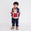 MIKI HOUSE HOT BISCUITS Vest, Boys and Girls, Navy Blue, 110cm, 73-5702-497