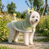 Super Absorbent Dog Dinosaur Transformation Outfit Dog Autumn Winter Cloak  Pet Bathing