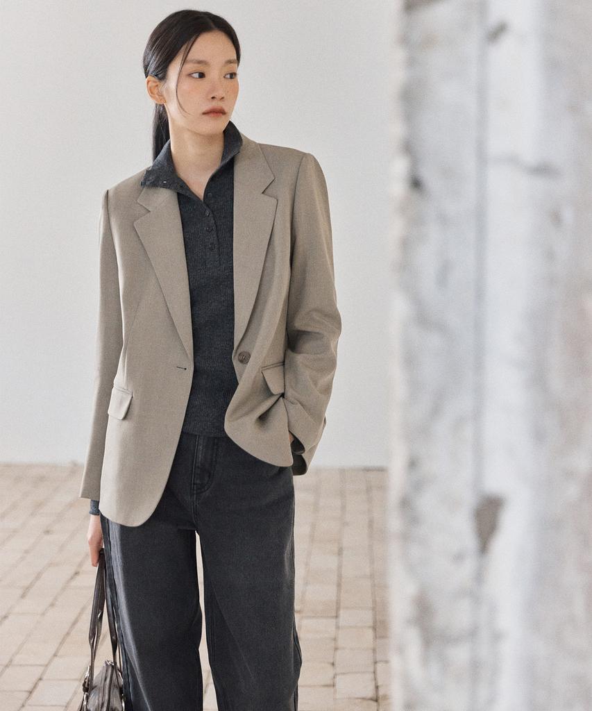 MIXXO Button-Up Turtleneck T-Shirt_Miwlwg108A