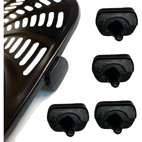 ALJ Air Fryer Rubber Feet for Gourmia Air Fryers, 4PCS Upgraded Food Grade Air Fryer Silicone Rubber Tabs, Rubber Bumpers, Rubber Tips for Gourmia
