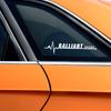 vhcp9 2PCS Creative Car Side Window Decor Stickers For Mitsubishi Asx L200 Mirage Pajero Attrage Xpander Lancer Outlander Accessories