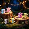 6-piece Resin Gothic Bear Figurines Decorations Bear Ornaments  Party Decorations